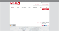 Desktop Screenshot of daneurope.org