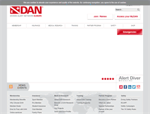 Tablet Screenshot of daneurope.org